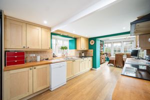 Kitchen through to Conservatory- click for photo gallery